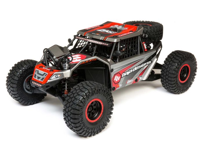 Super Rock Rey: 1/6 4WD Elec Rock Racer, RTR Grey - Image 1