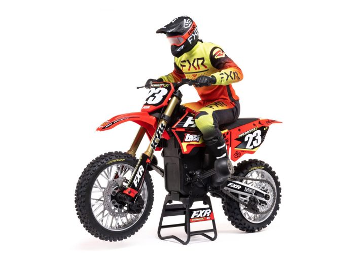1/4 Promoto-MX Motorcycle RTR FXR Red - Image 1