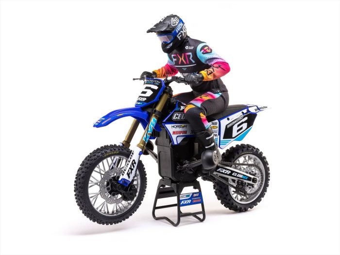 1/4 Promoto-MX Motorcycle RTR Club MX Blue - Image 1