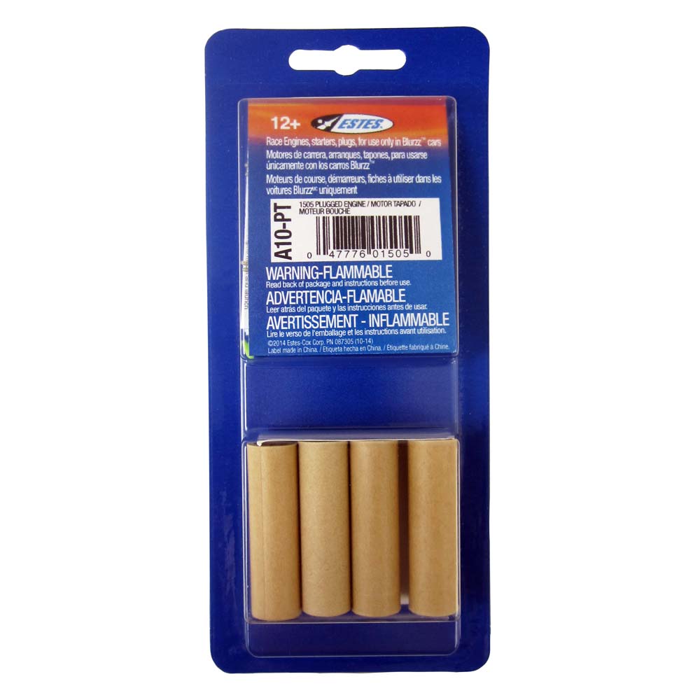 Rocket motors A10-PT (Pk4) Rocket motors A10-PT (Pk4) - Image 1