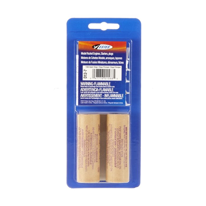 Rocket motors D12-7 (Pk2) - Image 1