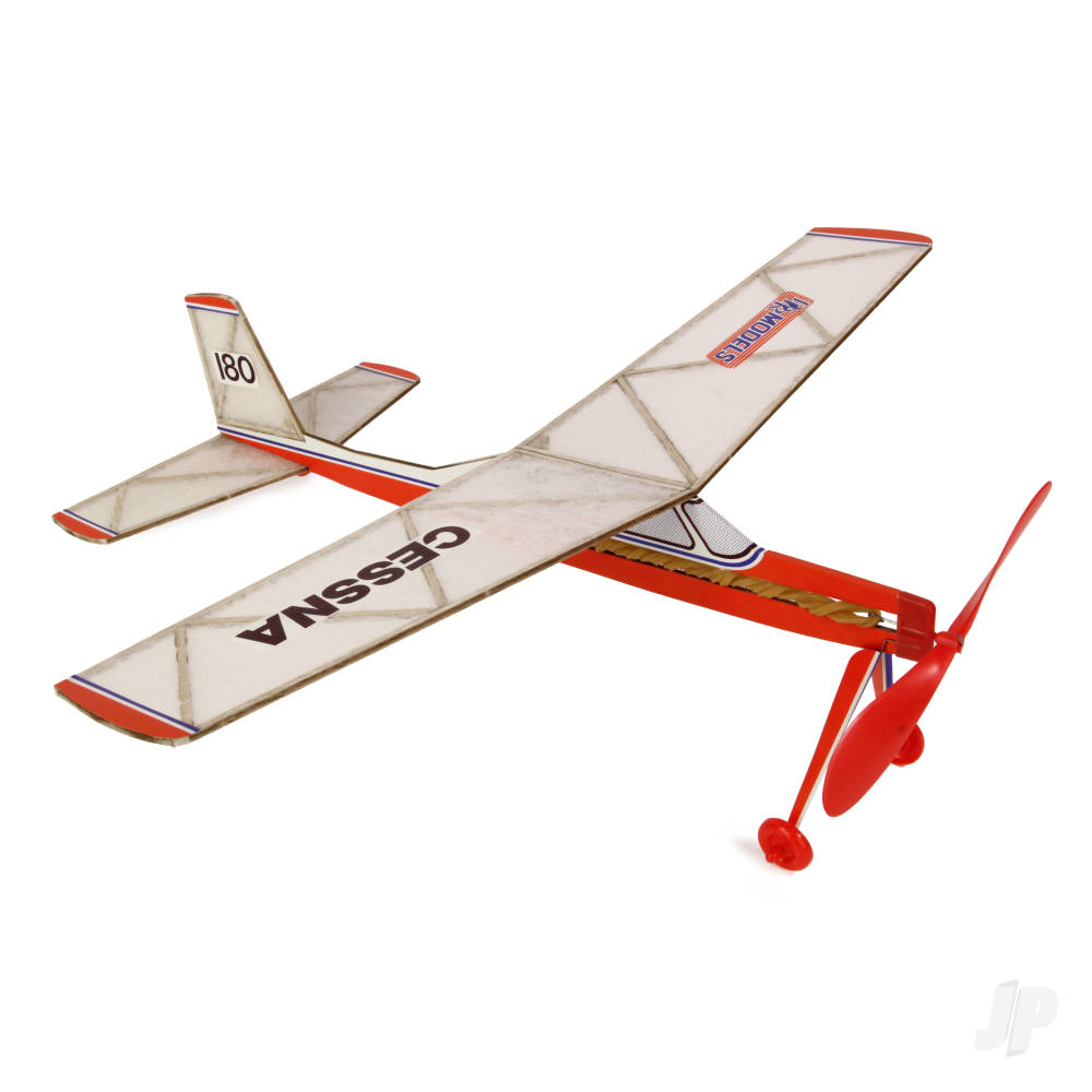 Cessna 180 (Rubber Powered) image_JP-DPR1005