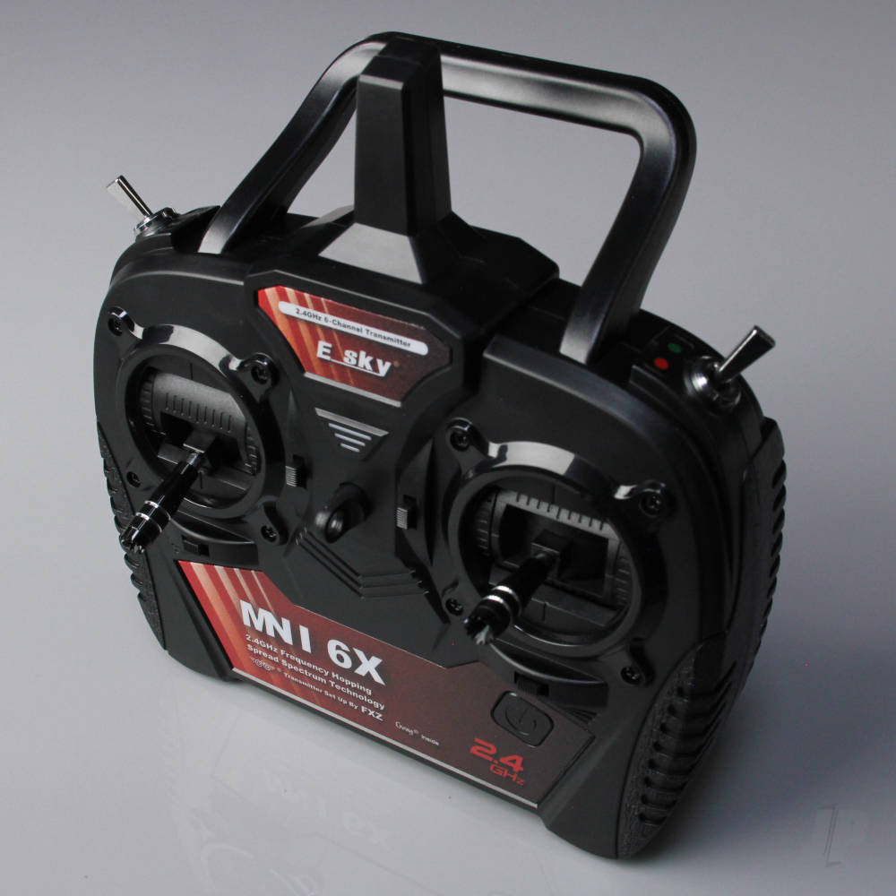 2.4GHz 6-channel Transmitter Black Mode 2 (for 300 V2) image_JP-ESKY008083
