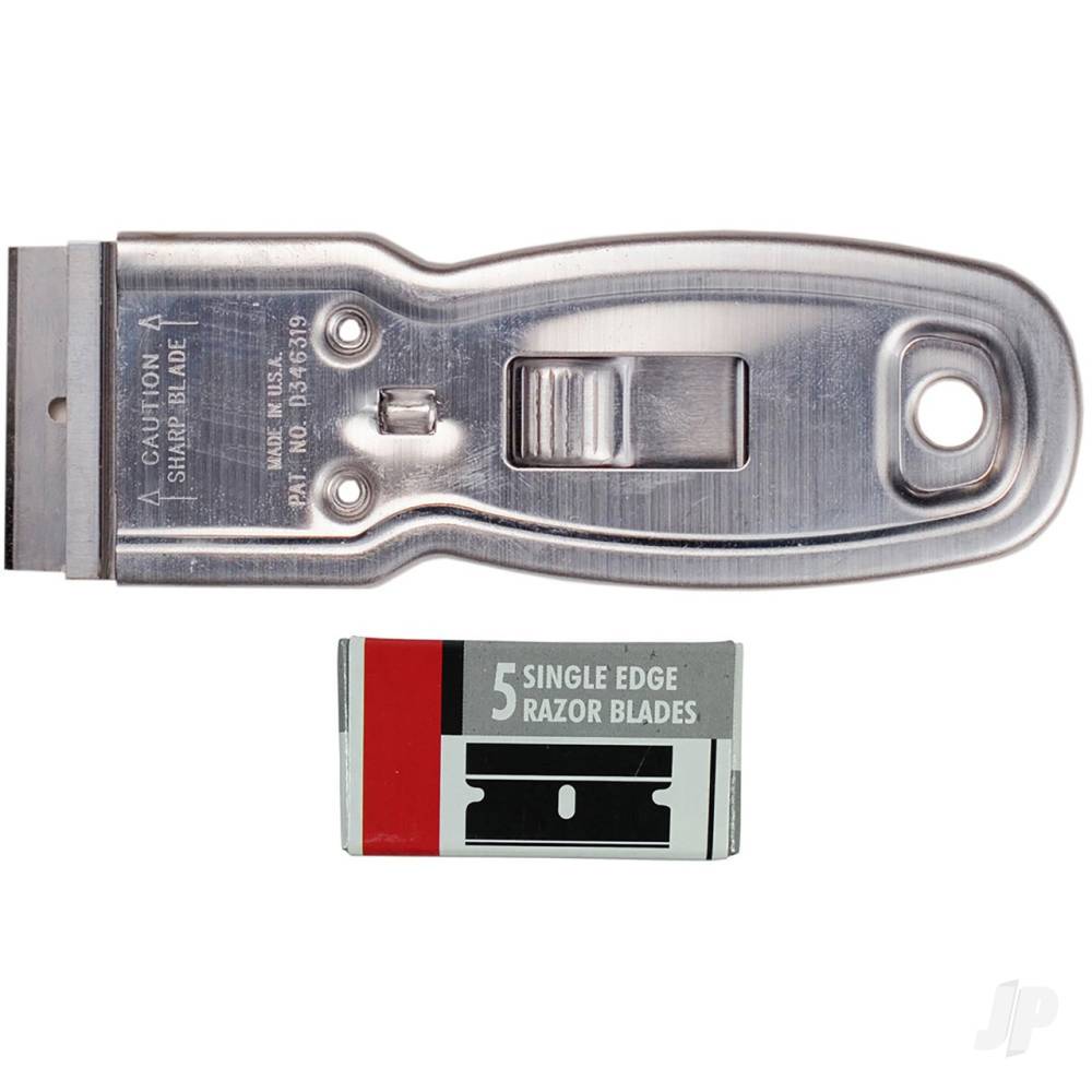 K11 Metal Safety Scraper (6x Blades) (Carded) image_JP-EXL16011