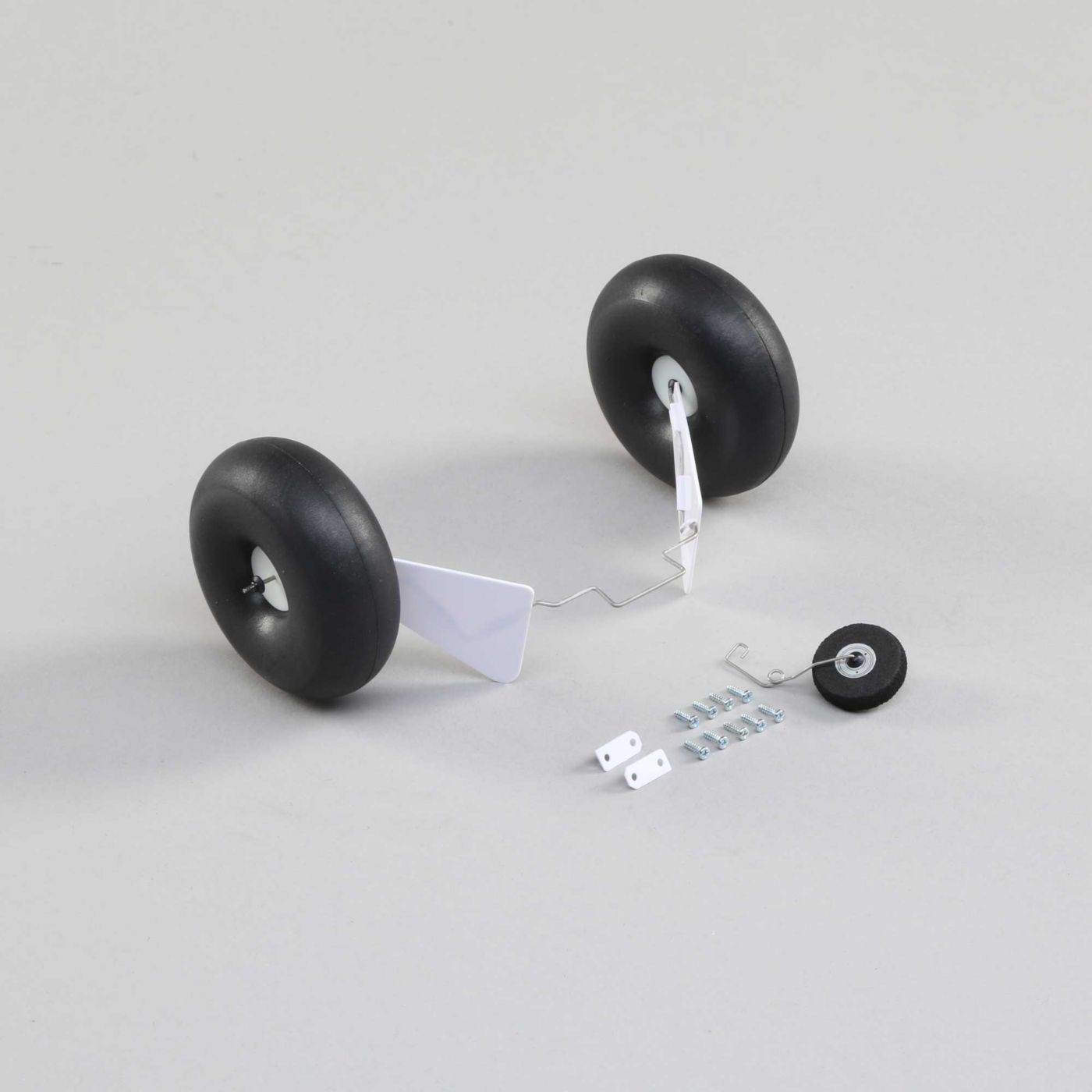Landing gear set w/float wire Landing gear set w/float wire, screws: UMX Timber - Image 1