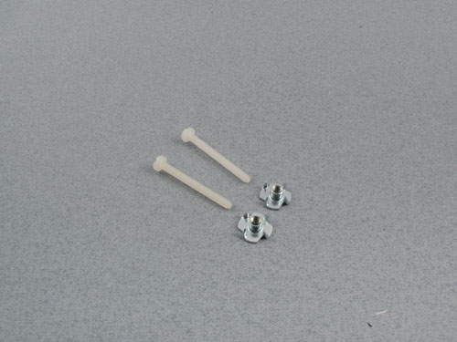 Wingbolt with T nut M4 Wingbolt with T nut M4, 40mm (pk2) - Image 1