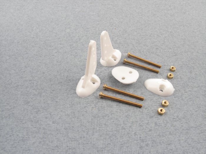 Small Control Horns w/screws (pk2) - Image 1
