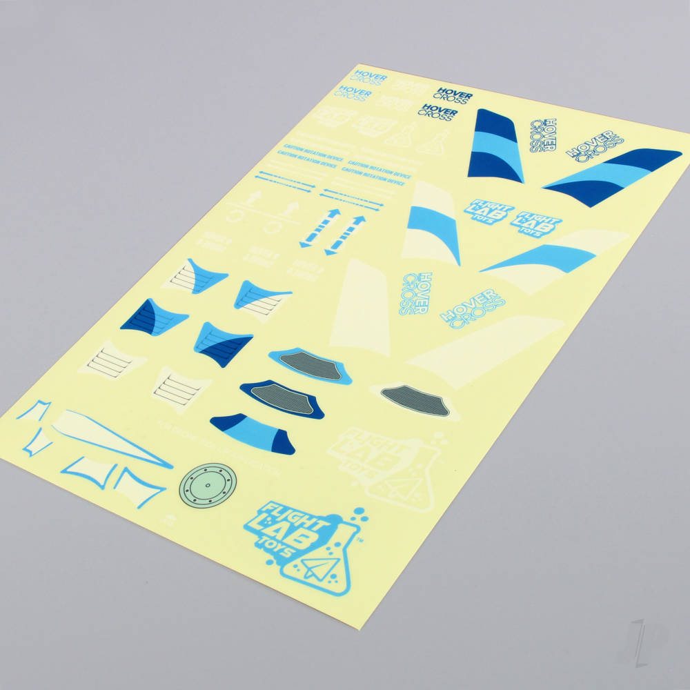 HoverCross Decal Sheet (Blue) image_JP-FHT1006