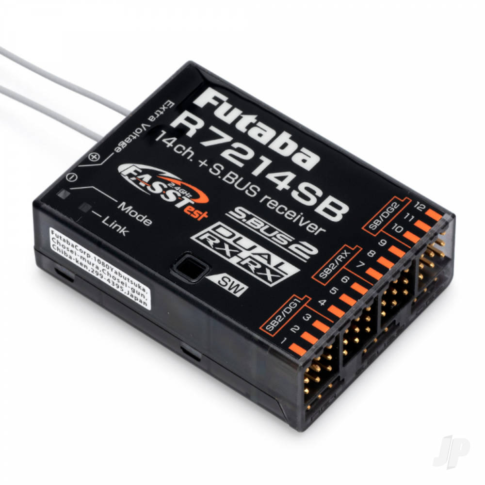 R7214SB 14-Channel (PWM) Air Receiver (26-Channel S.BUS) FASSTest image_JP-FUT05102736-3