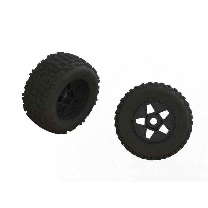 dBoots Back-Flip Big Block MT Tire Glued (2) - Image 1