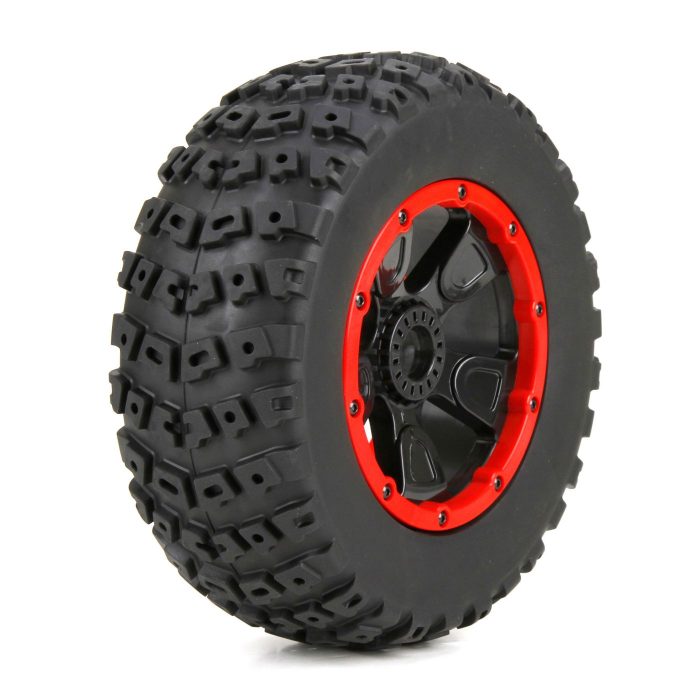 Left & Right Tire (1ea), Premounted: 1:5 4wd DB XL - Image 1