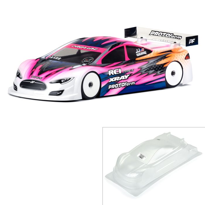 1/10 Type-S Light Weight Clear Body: 190mm Touring Car - Image 1