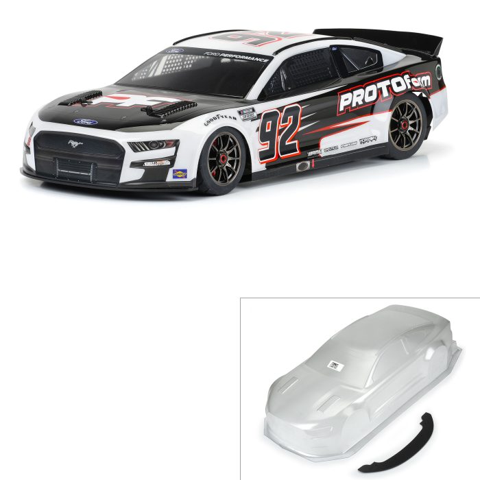1/7 2022 NASCAR Cup Series Ford Mustang Clear Body: Infracti - Image 1