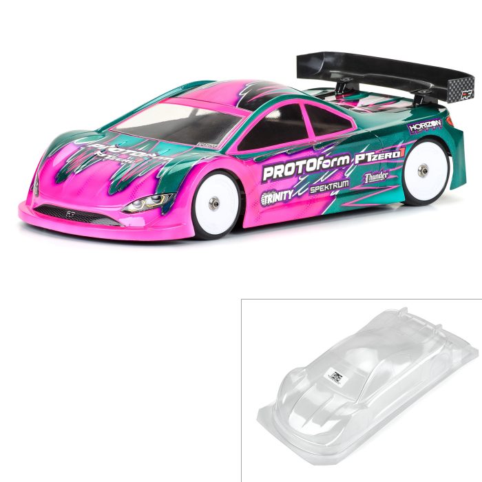 1/10 PTzero1 PRO-Lite (0.5mm) Clear Body for 190mm TC - Image 1