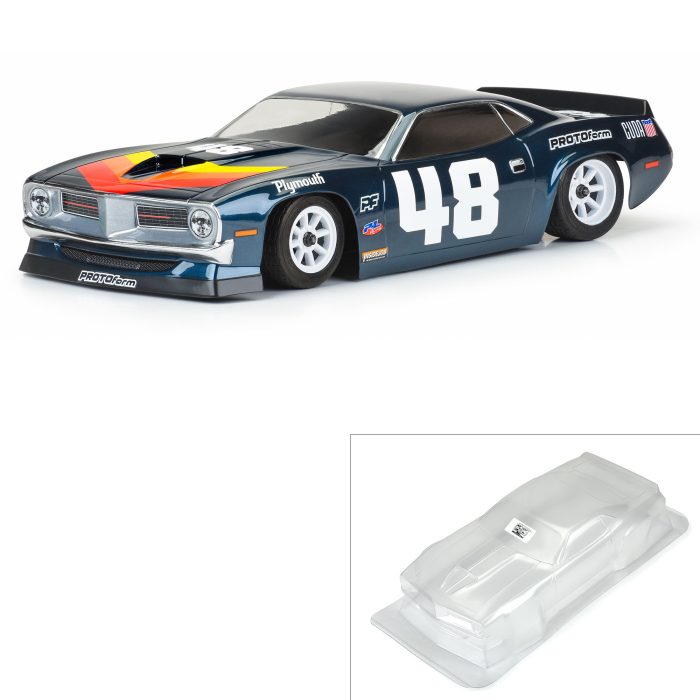 1970 Plymouth Barracuda Clear Body for VTA Class - Image 1
