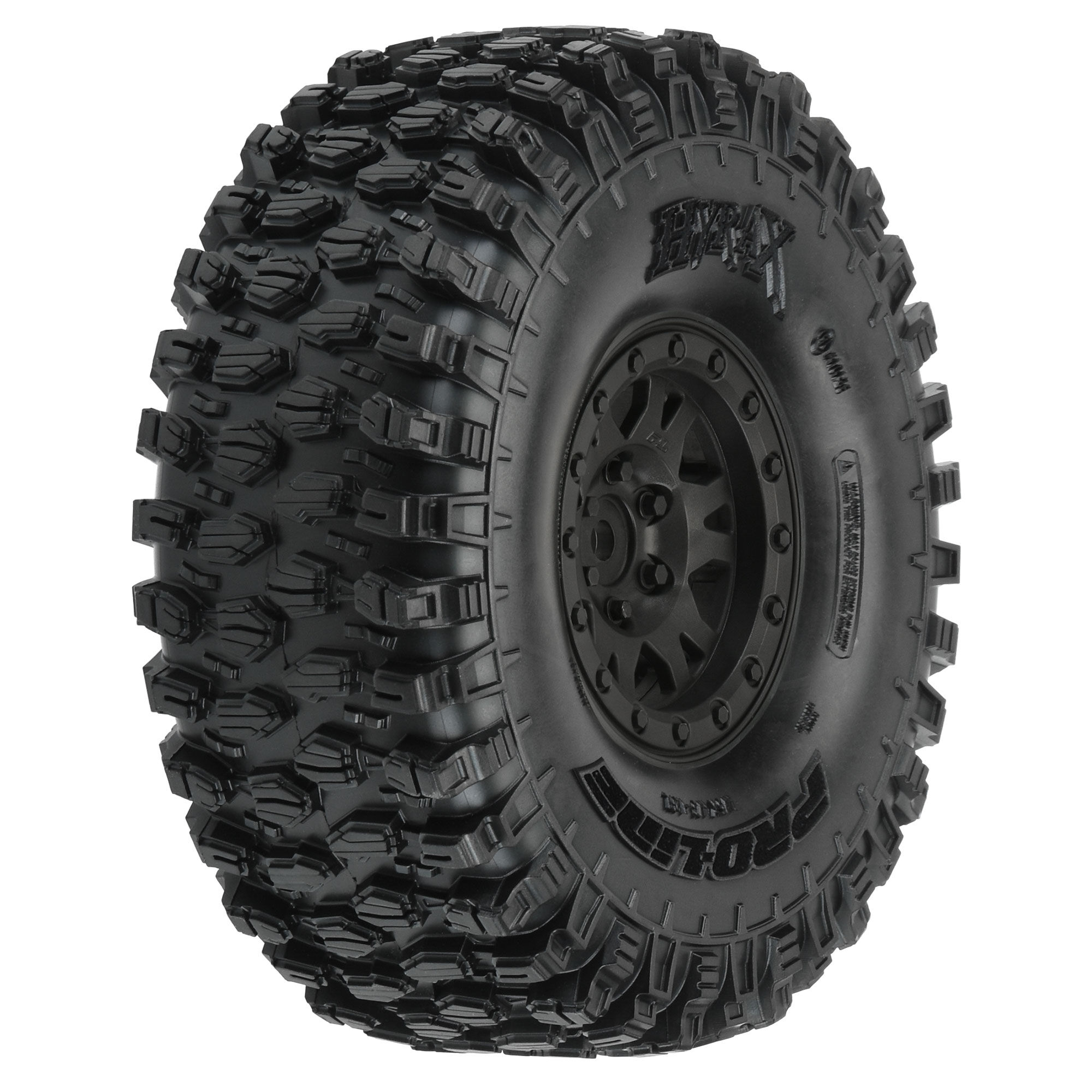1/10 Hyrax G8 F/R 1.9" Crawler Tires Mounted 12mm Black Impu 1/10 Hyrax G8 F/R 1.9" Crawler Tires Mounted 12mm Black Impu - Image 1