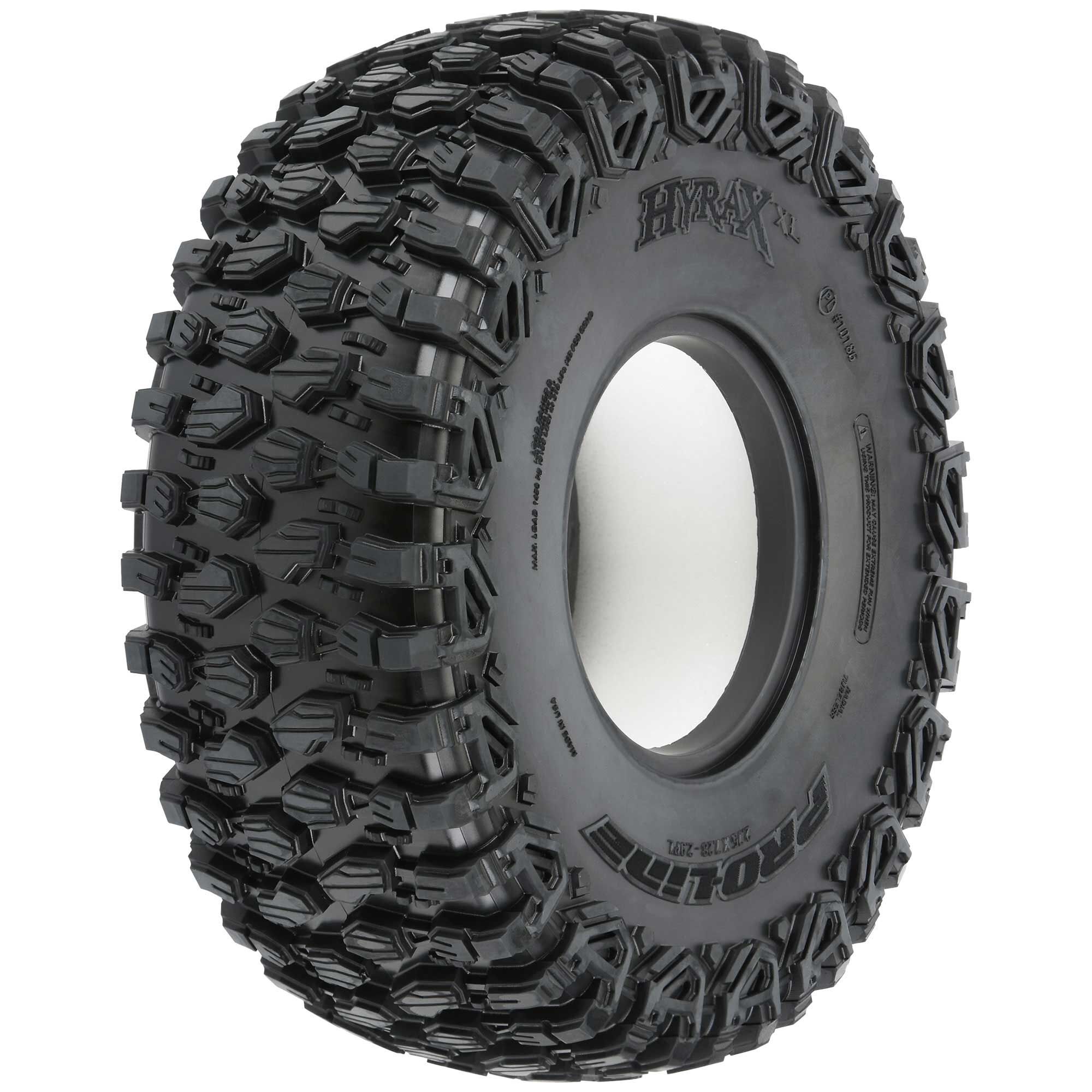 1/6 Hyrax XL G8 Front/Rear 2.9" Rock Crawling Tires (2) 1/6 Hyrax XL G8 Front/Rear 2.9" Rock Crawling Tires (2) - Image 1
