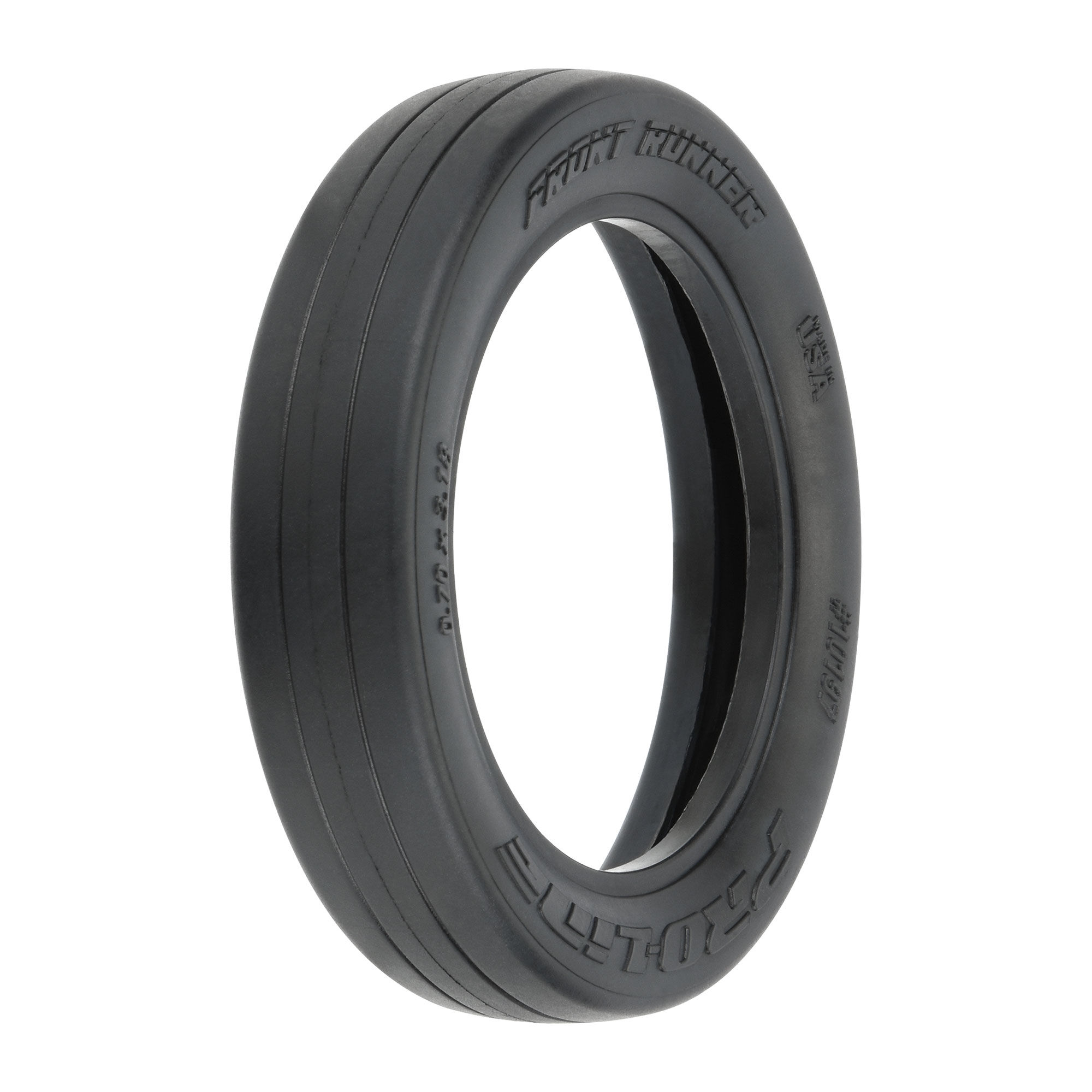 1/10 Front Runner S3 2WD Front 2.2"/2.7" Drag Racing Tire (2 1/10 Front Runner S3 2WD Front 2.2"/2.7" Drag Racing Tire (2 - Image 1