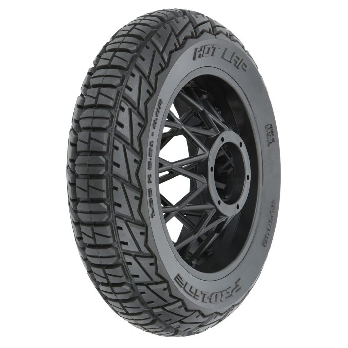 1/4 Hot Lap MX S3 Rear Tire MTD Black Supermoto Wheel: Promo - Image 1