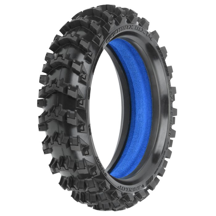 1/4 Dunlop Geomax MX14 V2 Bead M2 Rear Tire: Promoto-MX - Image 1