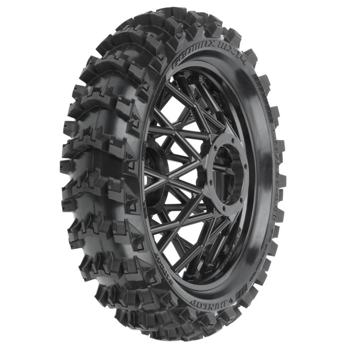 Dunlop Geomax MX14 V2 Bead CR4 Rear Tire MTD Bullyspoke Blac - Image 1