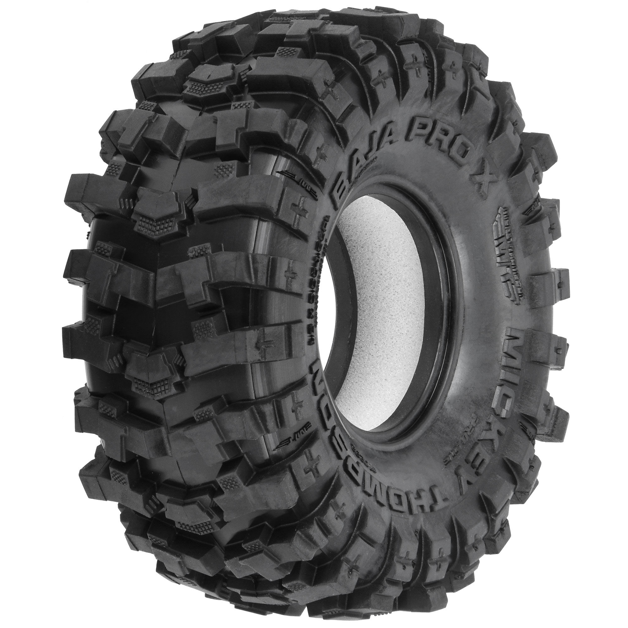 1/10 Class 0 MT Baja Pro X G8 F/R 1.55" Crawler Tires (2) 1/10 Class 0 MT Baja Pro X G8 F/R 1.55" Crawler Tires (2) - Image 1