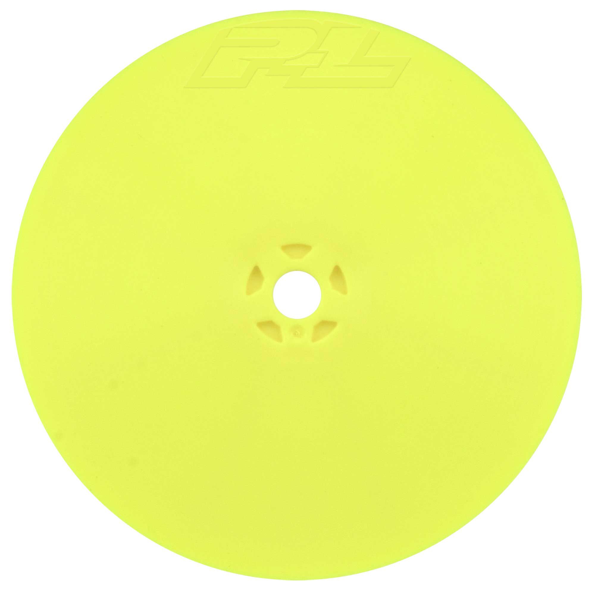 1/10 Velocity 4WD Front 2.2" 12mm Buggy Wheels (2) Yellow: A 1/10 Velocity 4WD Front 2.2" 12mm Buggy Wheels (2) Yellow: A - Image 1