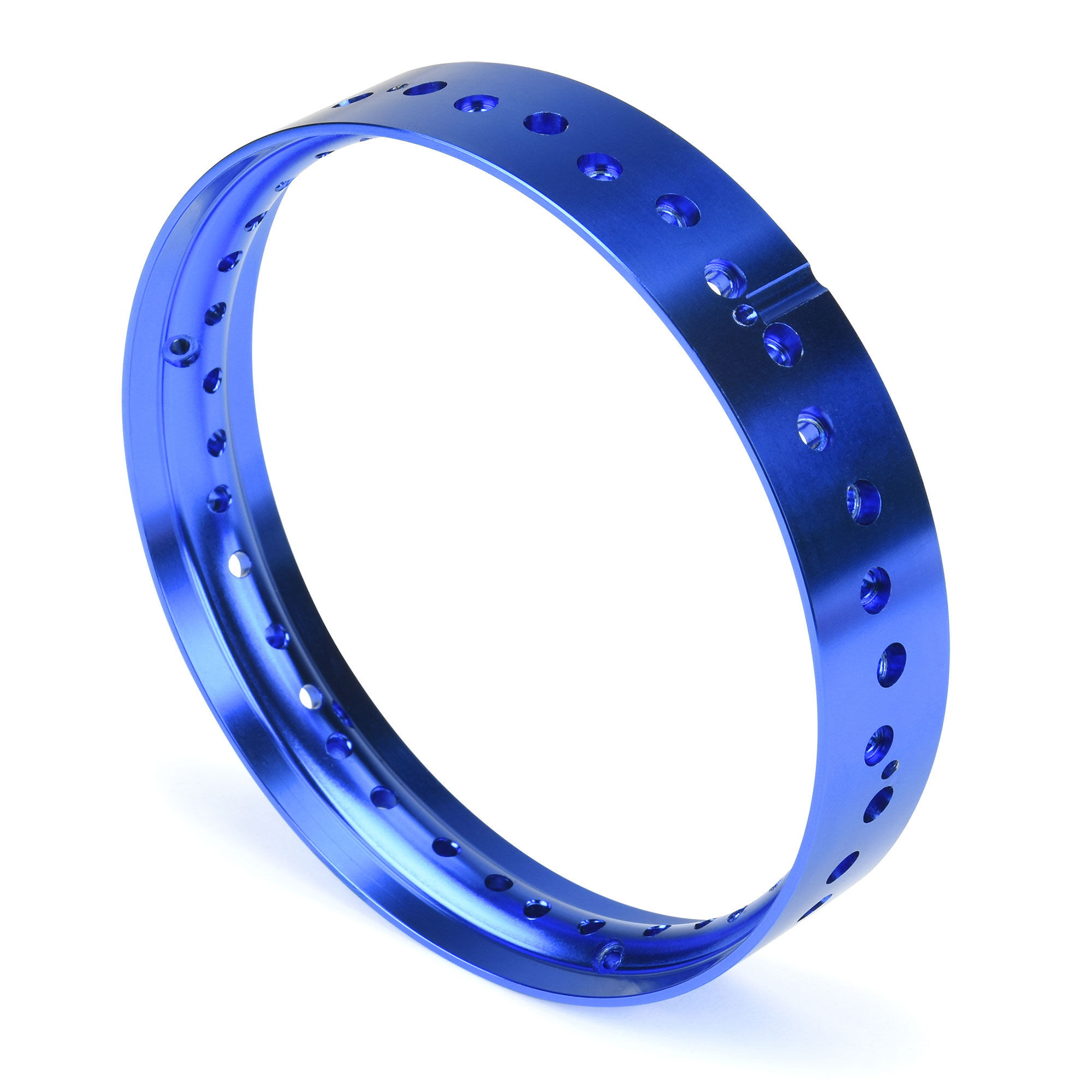 1/4 Pro-Spec Aluminum Front Rim Blue: Promoto-MX 1/4 Pro-Spec Aluminum Front Rim Blue: Promoto-MX - Image 1