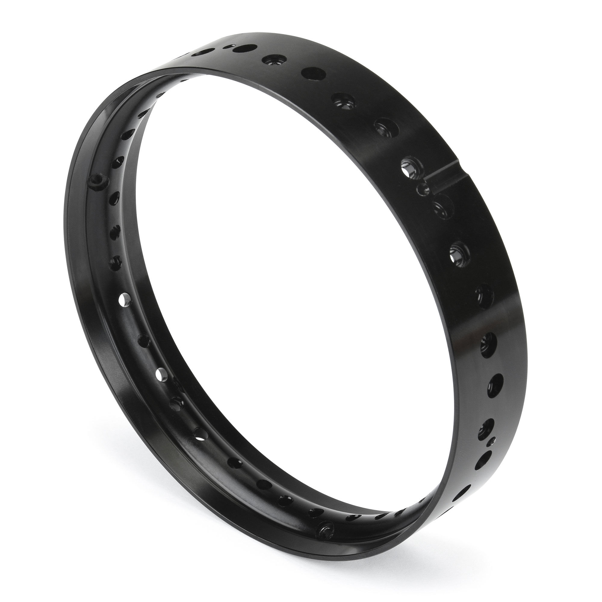 1/4 Pro-Spec Aluminum Front Rim Black: Promoto-MX 1/4 Pro-Spec Aluminum Front Rim Black: Promoto-MX - Image 1