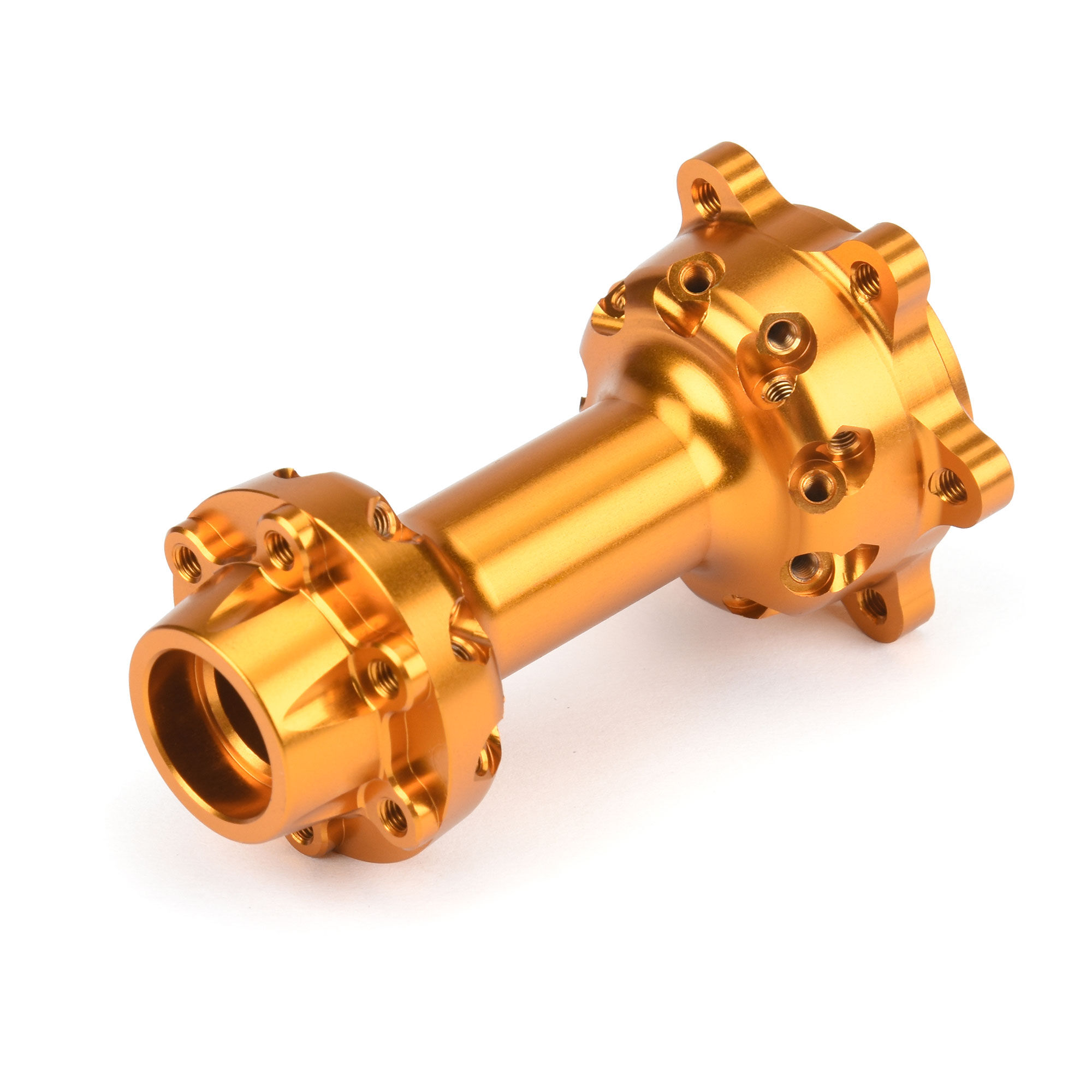 1/4 Pro-Spec Aluminum Rear Hub Gold: Promoto-MX 1/4 Pro-Spec Aluminum Rear Hub Gold: Promoto-MX - Image 1