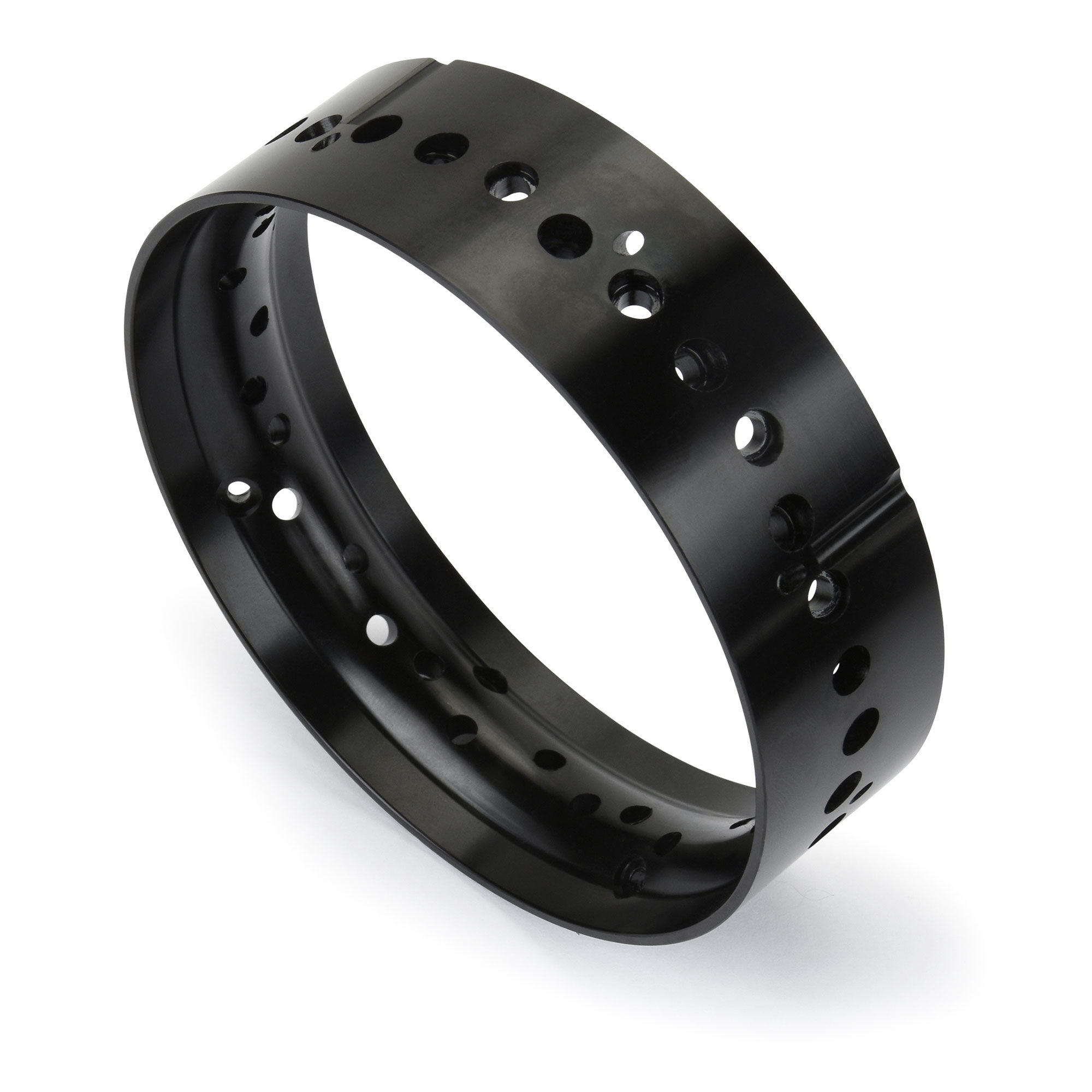 1/4 Pro-Spec Black Aluminum Front Rim: Promoto-SM 1/4 Pro-Spec Black Aluminum Front Rim: Promoto-SM - Image 1