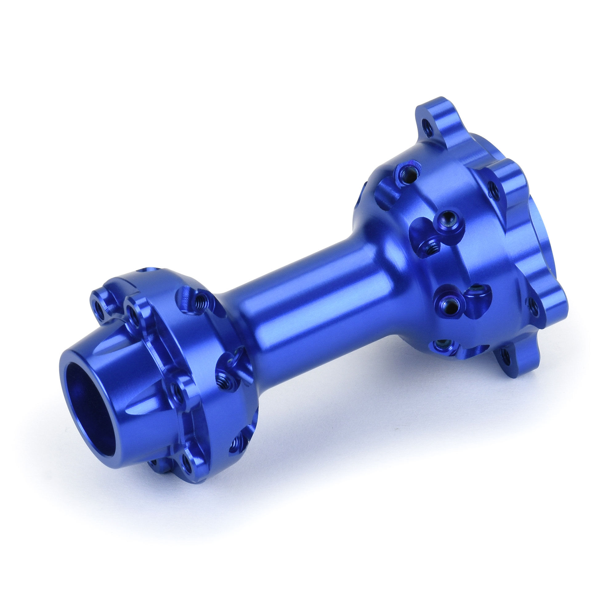 1/4 Pro-Spec Aluminum Rear Hub Blue: Promoto-SM 1/4 Pro-Spec Aluminum Rear Hub Blue: Promoto-SM - Image 1