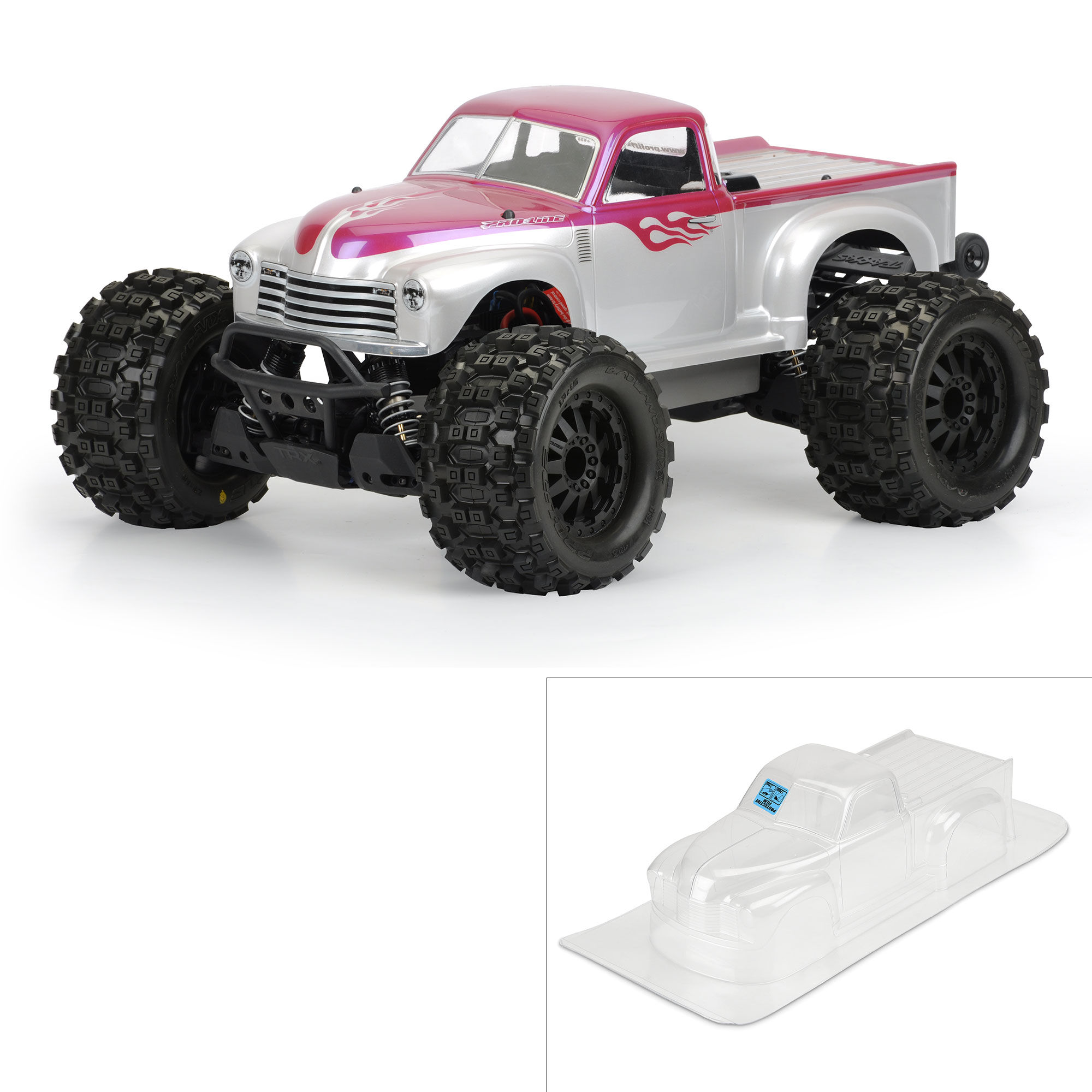 1/10 Early 50's Chevy Clear Body: Stampede & Granite 1/10 Early 50's Chevy Clear Body: Stampede & Granite - Image 1
