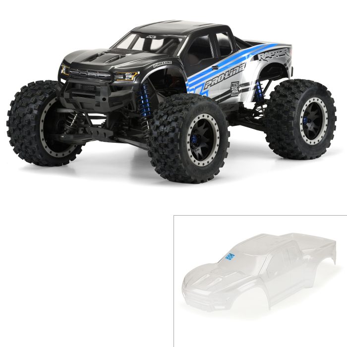 1/5 Pre-Cut 2017 Ford F-150 Raptor Clear Body: X-MAXX - Image 1