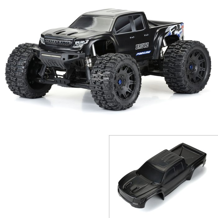 1/5 Pre-Cut Brute Bash Armor Black Body: X-MAXX - Image 1