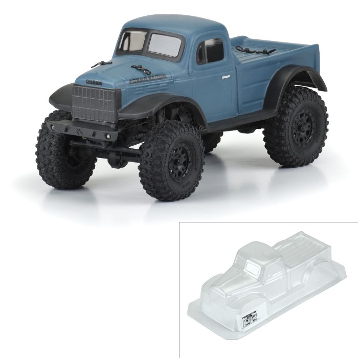 1/24 1946 Dodge Power Wagon Clear Body: SCX24 JLU - Image 1