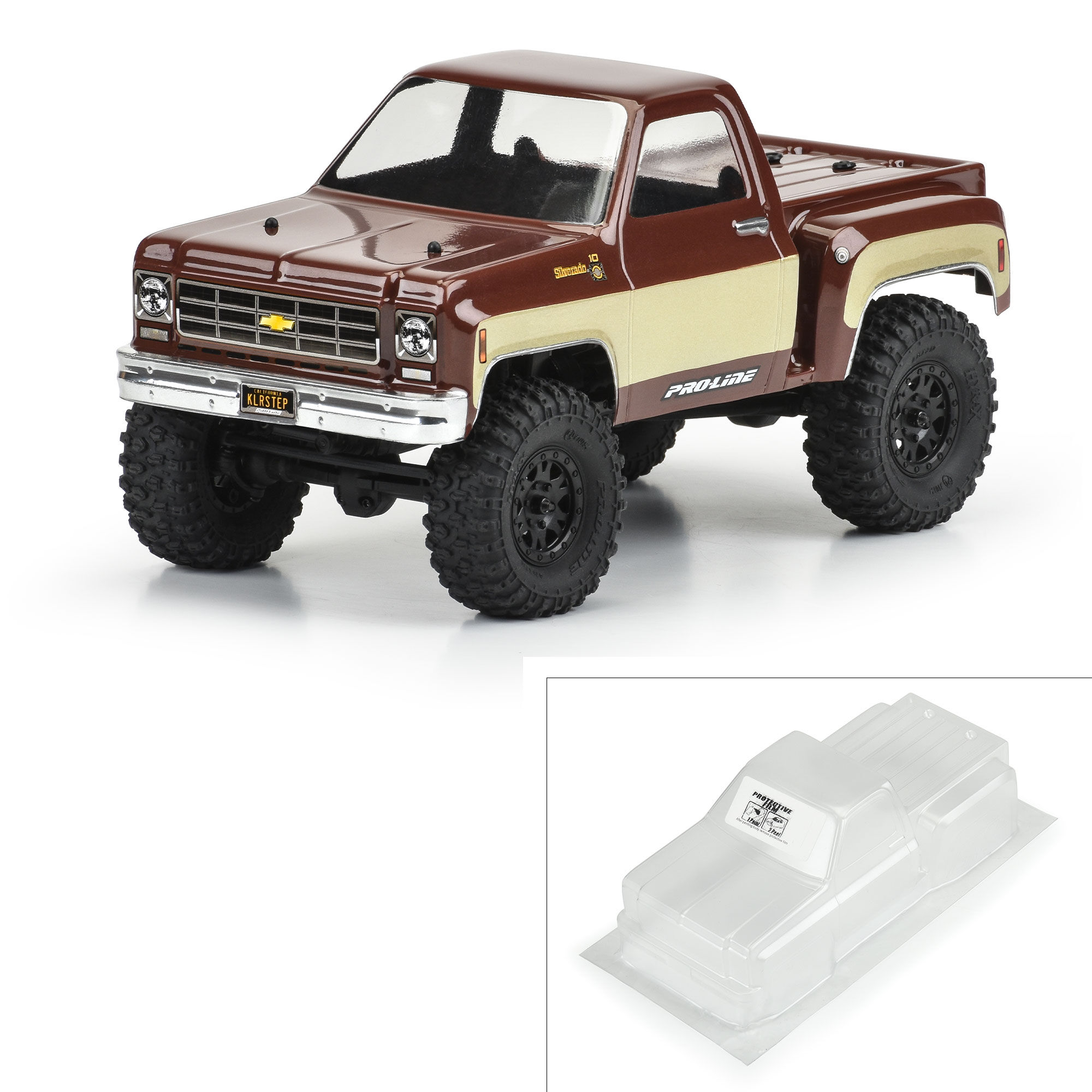 1/24 1978 Chevy K-10 Clear Body: SCX24 1/24 1978 Chevy K-10 Clear Body: SCX24 - Image 1
