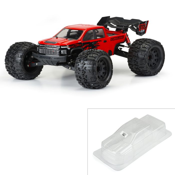 1/8 2021 Chevrolet Silverado 2500 HD Clear Body - Image 1