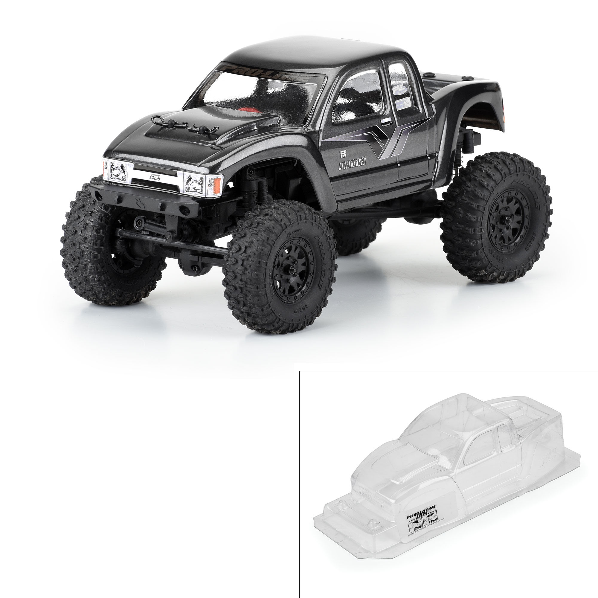 1/24 Cliffhanger High Performance Clear Body: SCX24 1/24 Cliffhanger High Performance Clear Body: SCX24 - Image 1