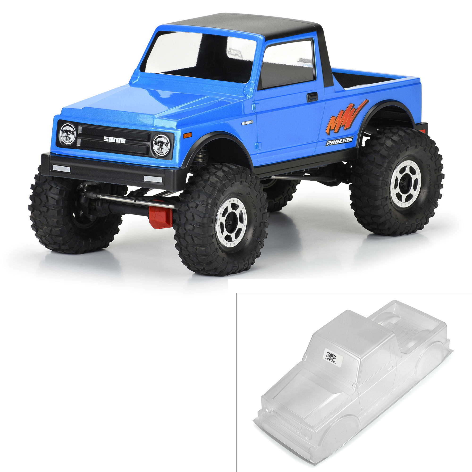 1/10 Sumo L Clear Body 12.3" (313mm) Wheelbase Crawlers 1/10 Sumo L Clear Body 12.3" (313mm) Wheelbase Crawlers - Image 1
