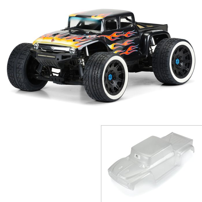 1/6 Pre-Cut 1956 Ford F-100 Clear Body for X-MAXX - Image 1