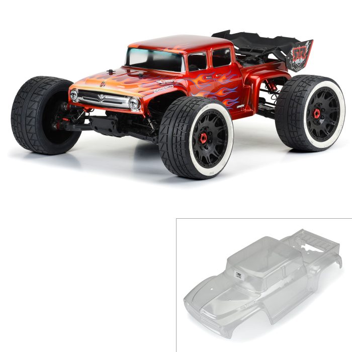 1/5 Pre-Cut 1956 Ford F-100 Clear Body: Kraton 8S - Image 1