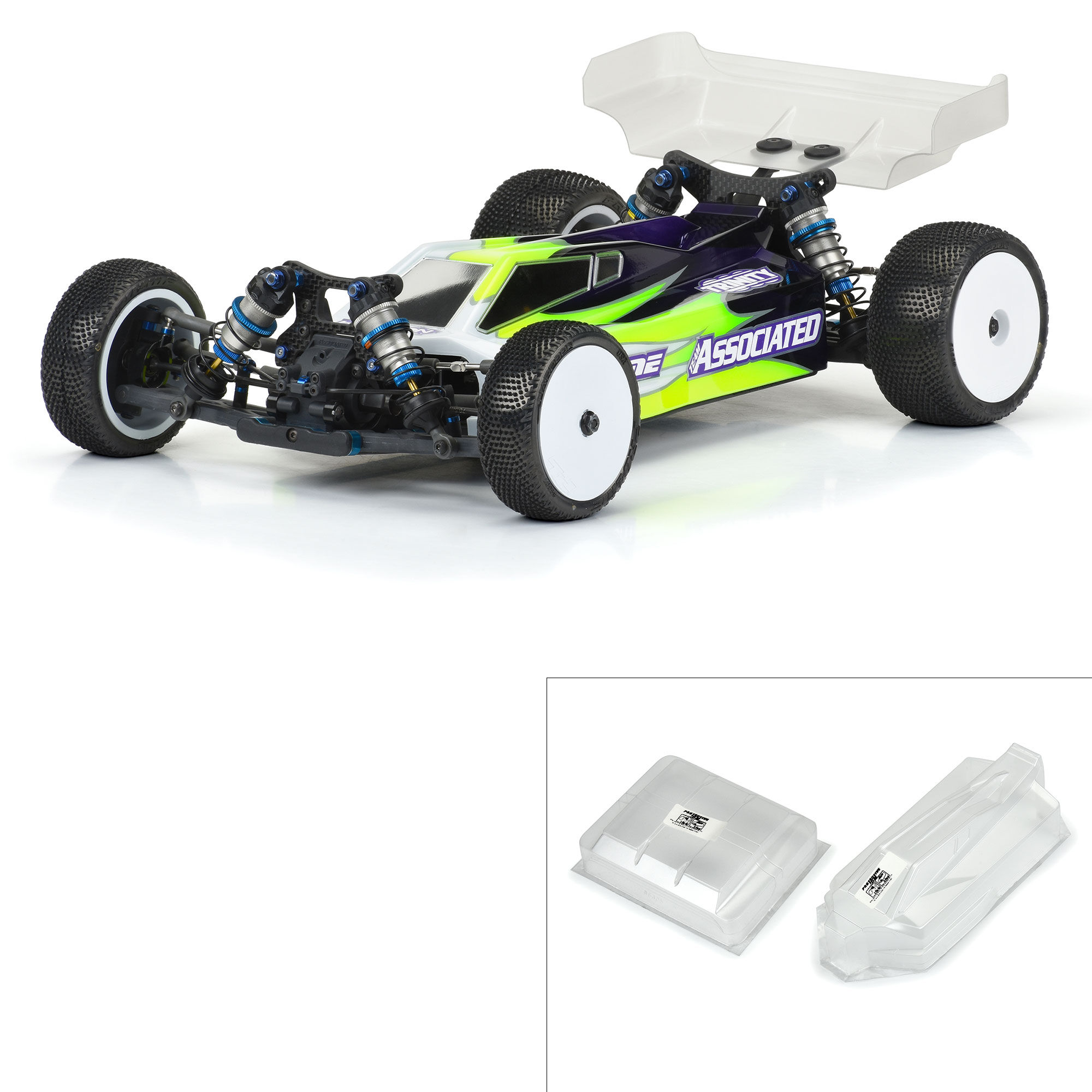 Sector Light Weight Clear Body for AE B74.2 Sector Light Weight Clear Body for AE B74.2 - Image 1