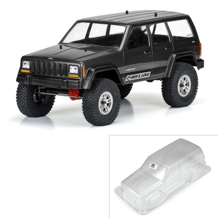 1/10 2001 Jeep Cherokee Clear Body 12.3" (313mm) Wheelbase C