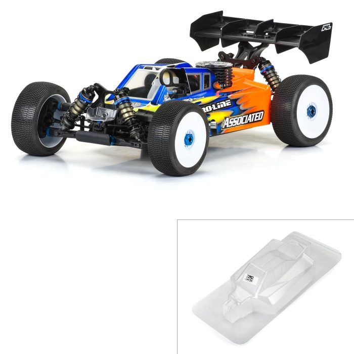 1/8 Sector Clear Body: AE RC8B4.1 - Image 1