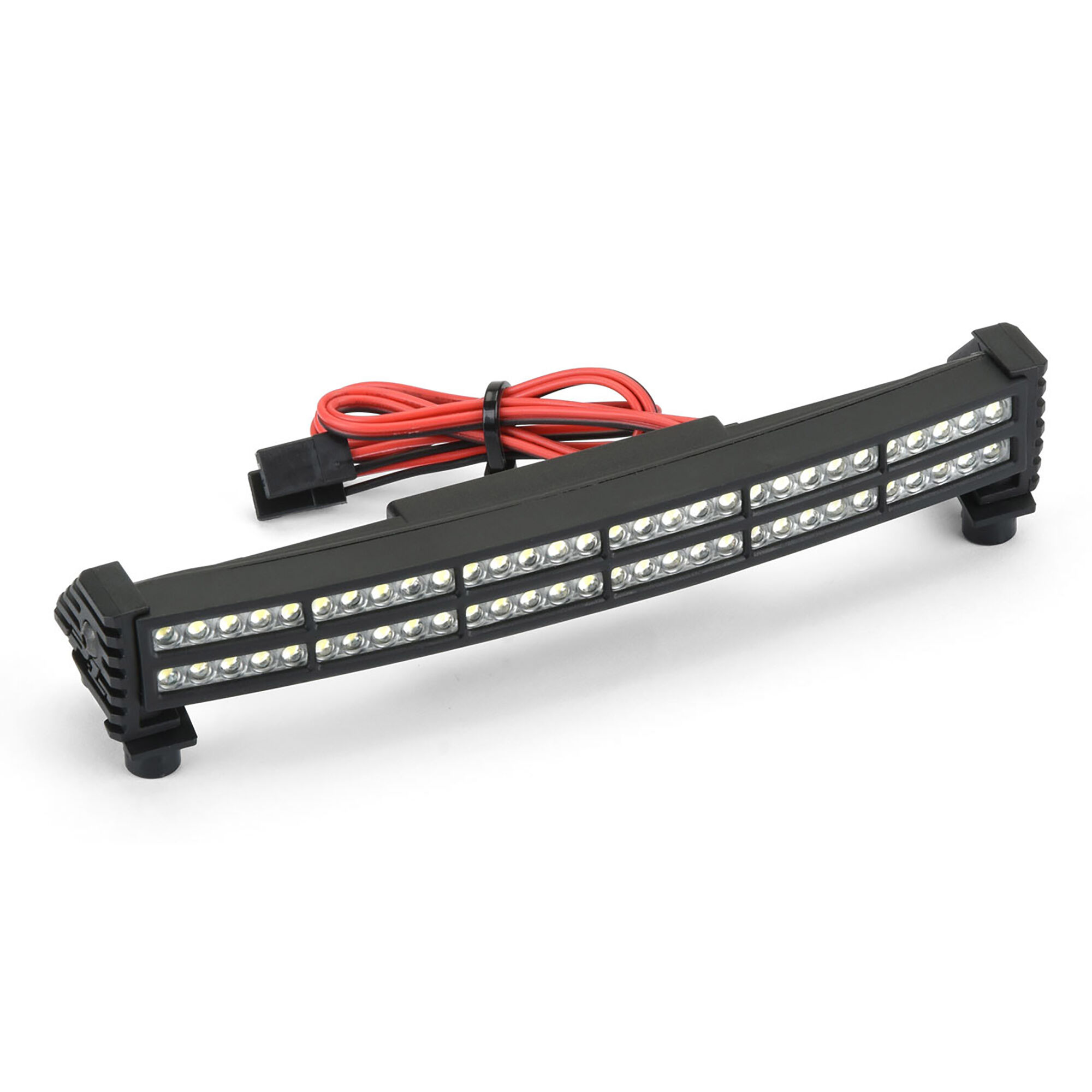 1/5 Double Row 6" Super-Bright LED Light Bar 6V-12V Curved: 1/5 Double Row 6" Super-Bright LED Light Bar 6V-12V Curved: - Image 1