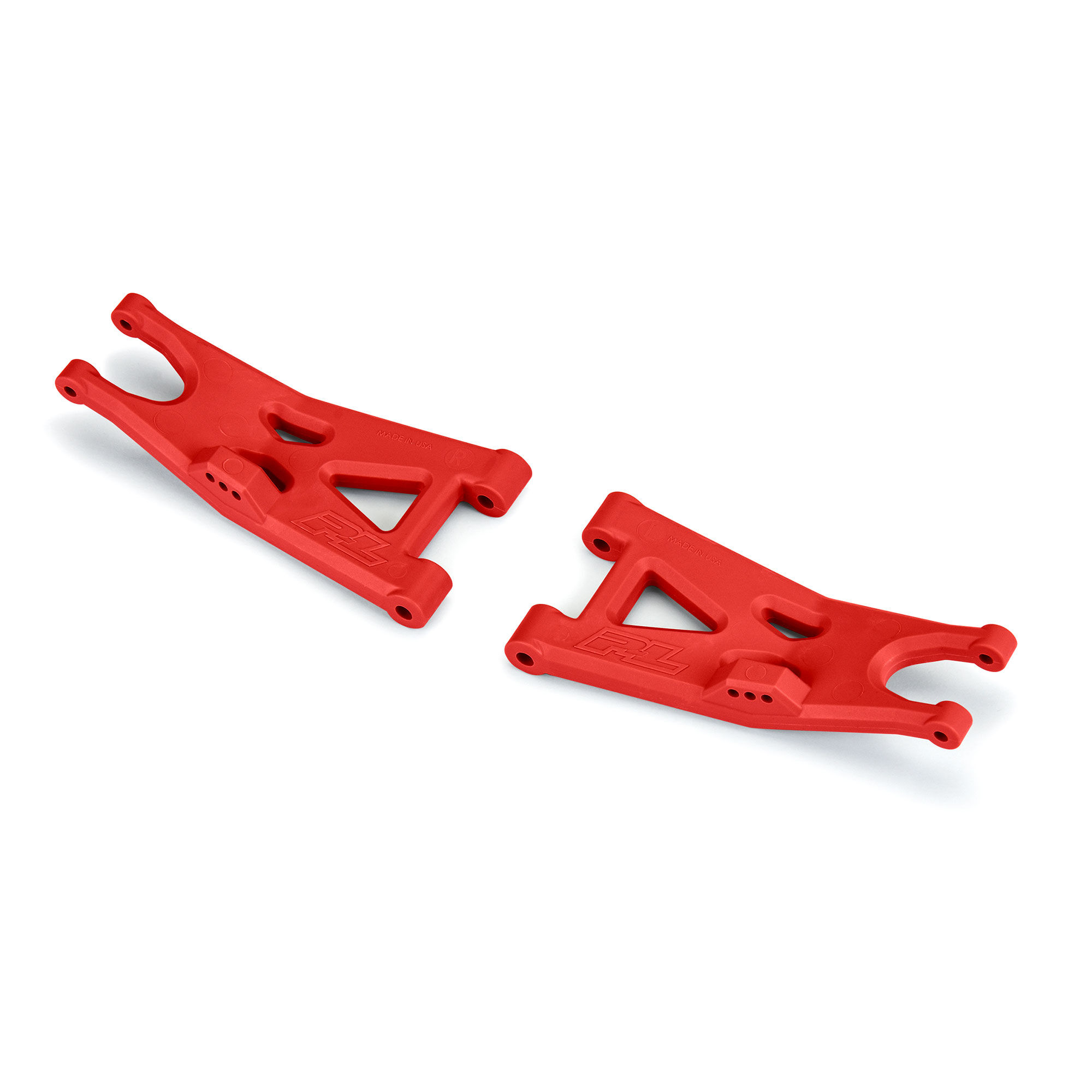 Bash Armor Front Suspension Arms (Red) for ARRMA 3S Vehicles Bash Armor Front Suspension Arms (Red) for ARRMA 3S Vehicles - Image 1