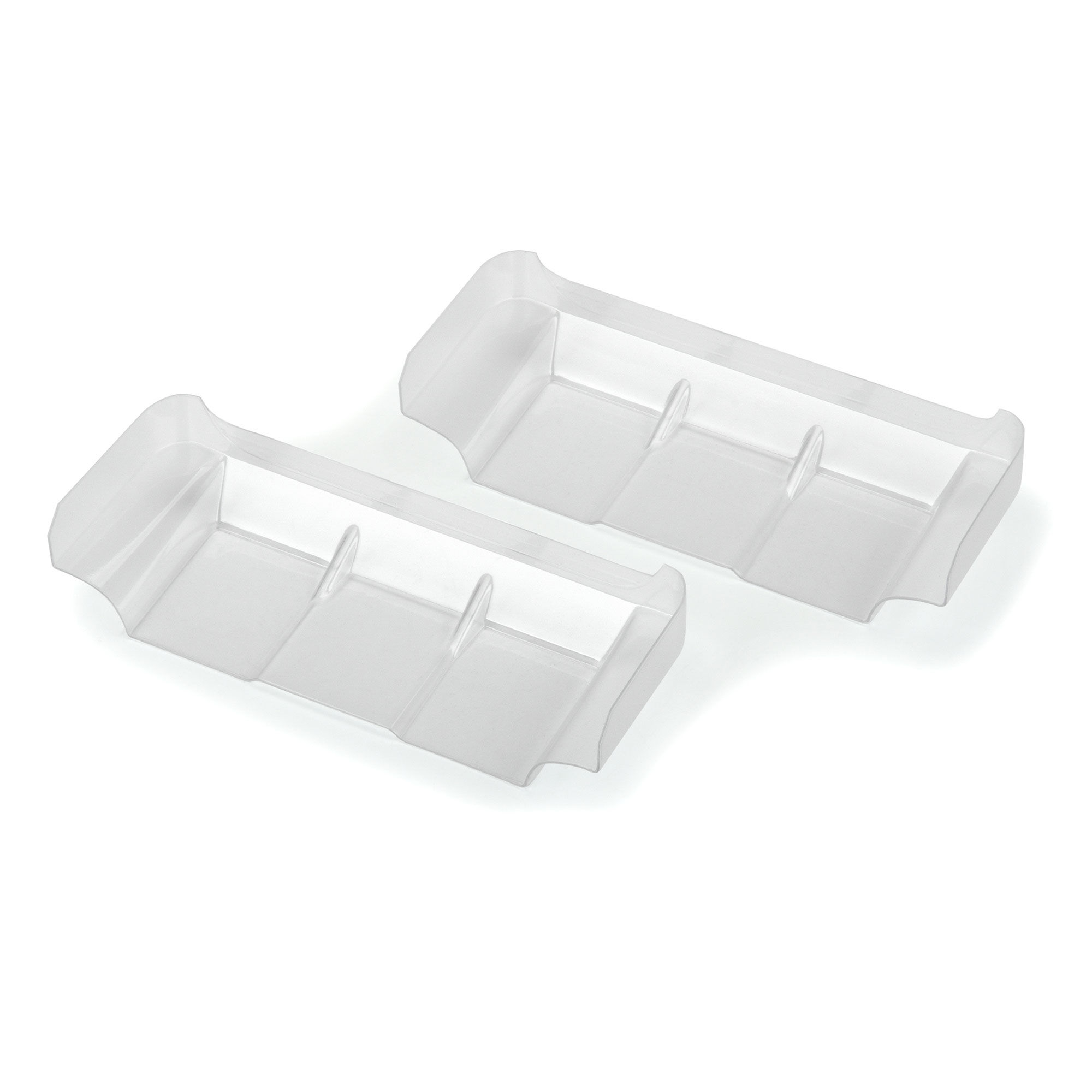 Pre-Cut Air Force 7" Clear Rear Wing (2) for 1:10 Buggy Pre-Cut Air Force 7" Clear Rear Wing (2) for 1:10 Buggy - Image 1