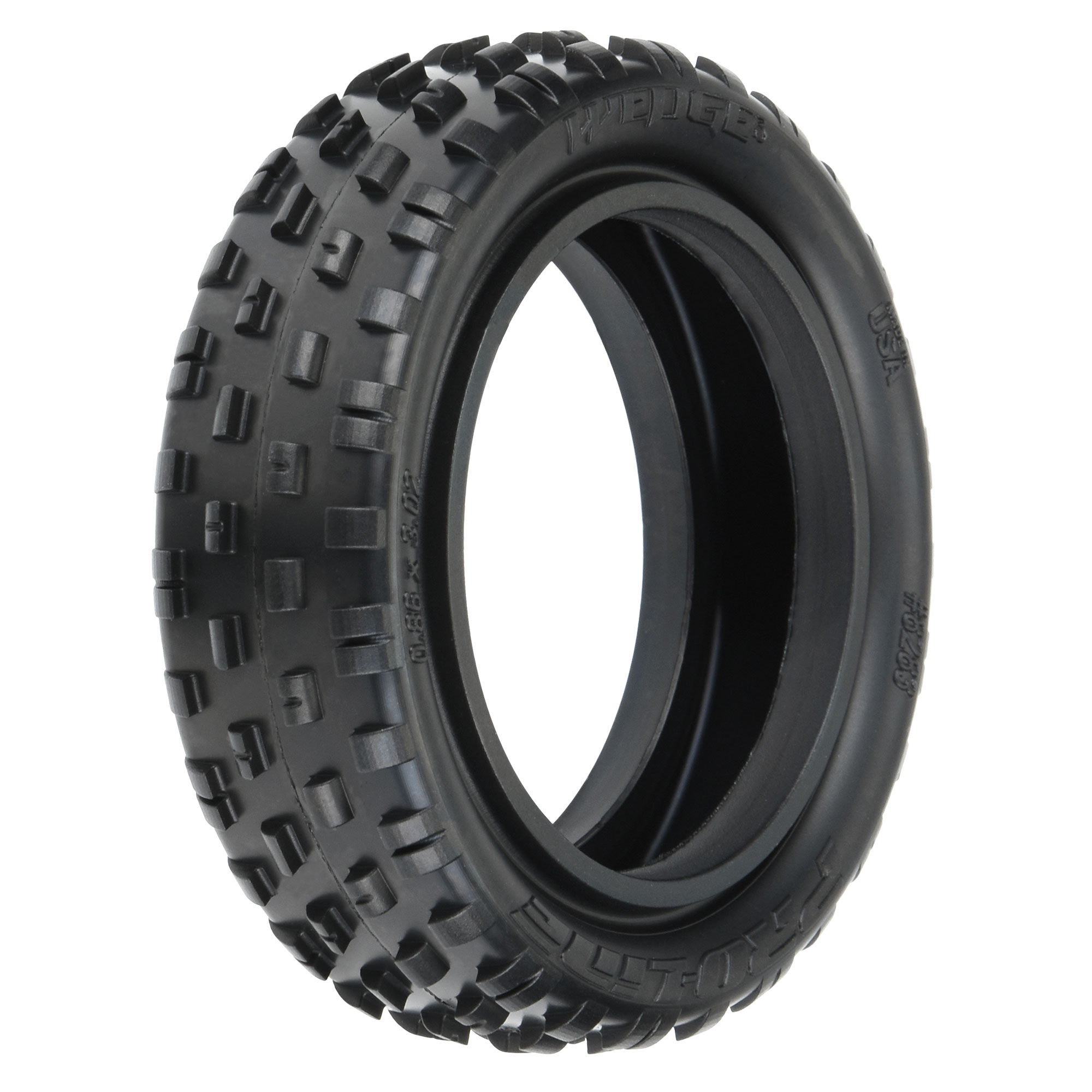 1/10 Wedge Gen 3 CR3 2WD Front 2.2" Carpet Buggy Tires (2) 1/10 Wedge Gen 3 CR3 2WD Front 2.2" Carpet Buggy Tires (2) - Image 1