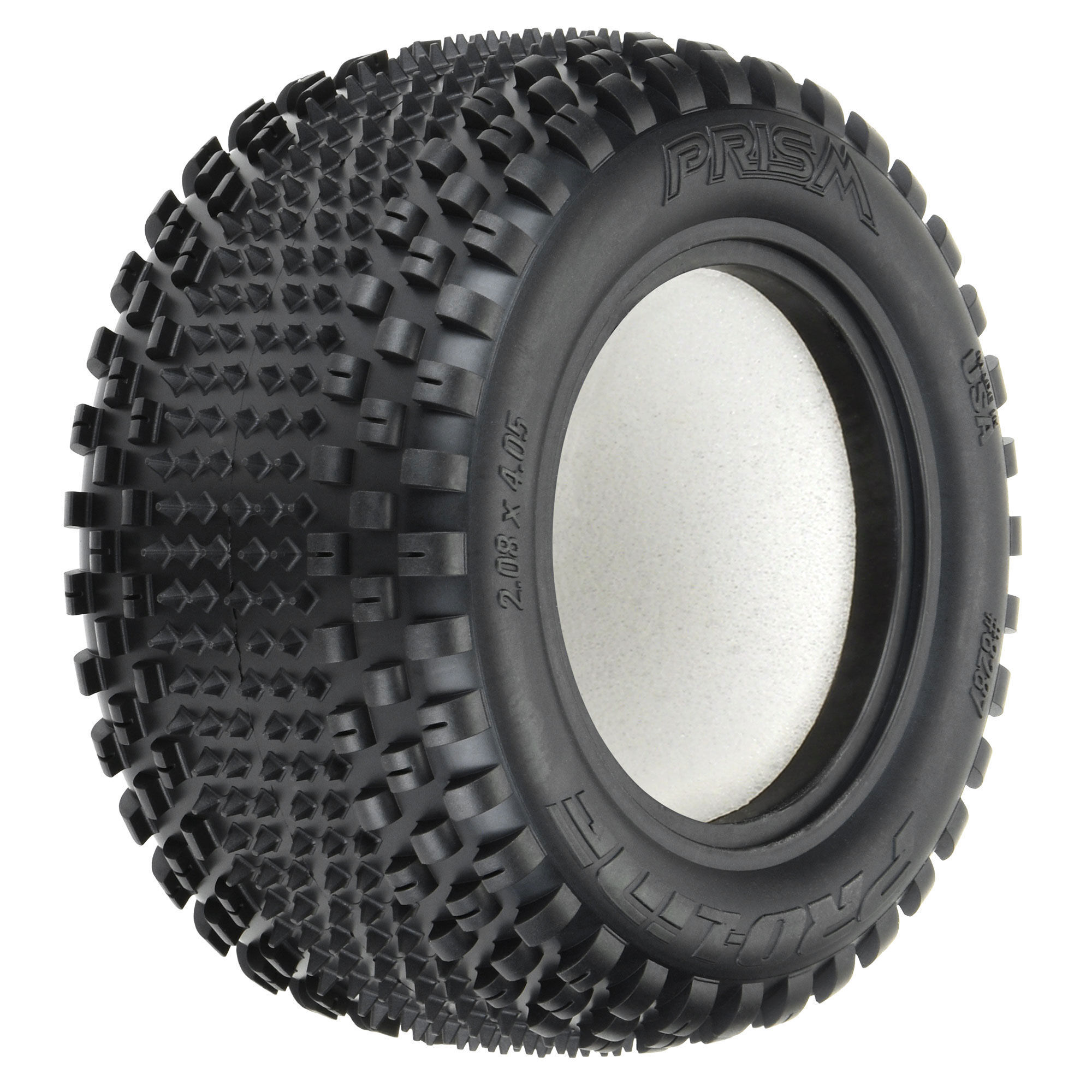 1/10 Prism T CR3 Front 2.2" Carpet Stadium Truck Tires (2) 1/10 Prism T CR3 Front 2.2" Carpet Stadium Truck Tires (2) - Image 1